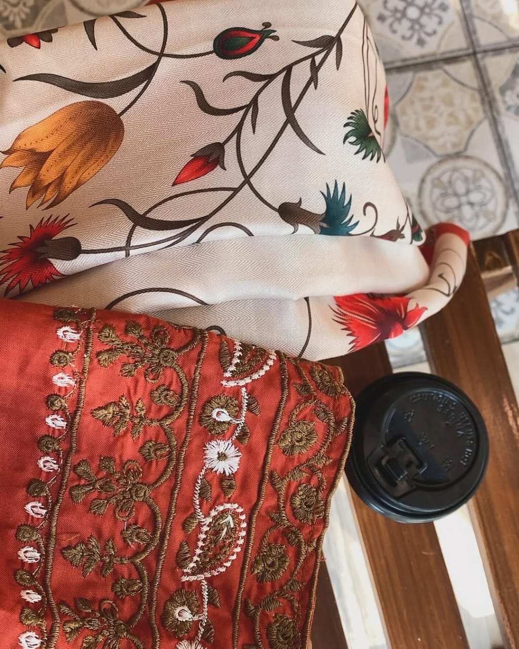 AYAT- 3PC EMBROIDERED WITH  DIGITAL DUPPATA