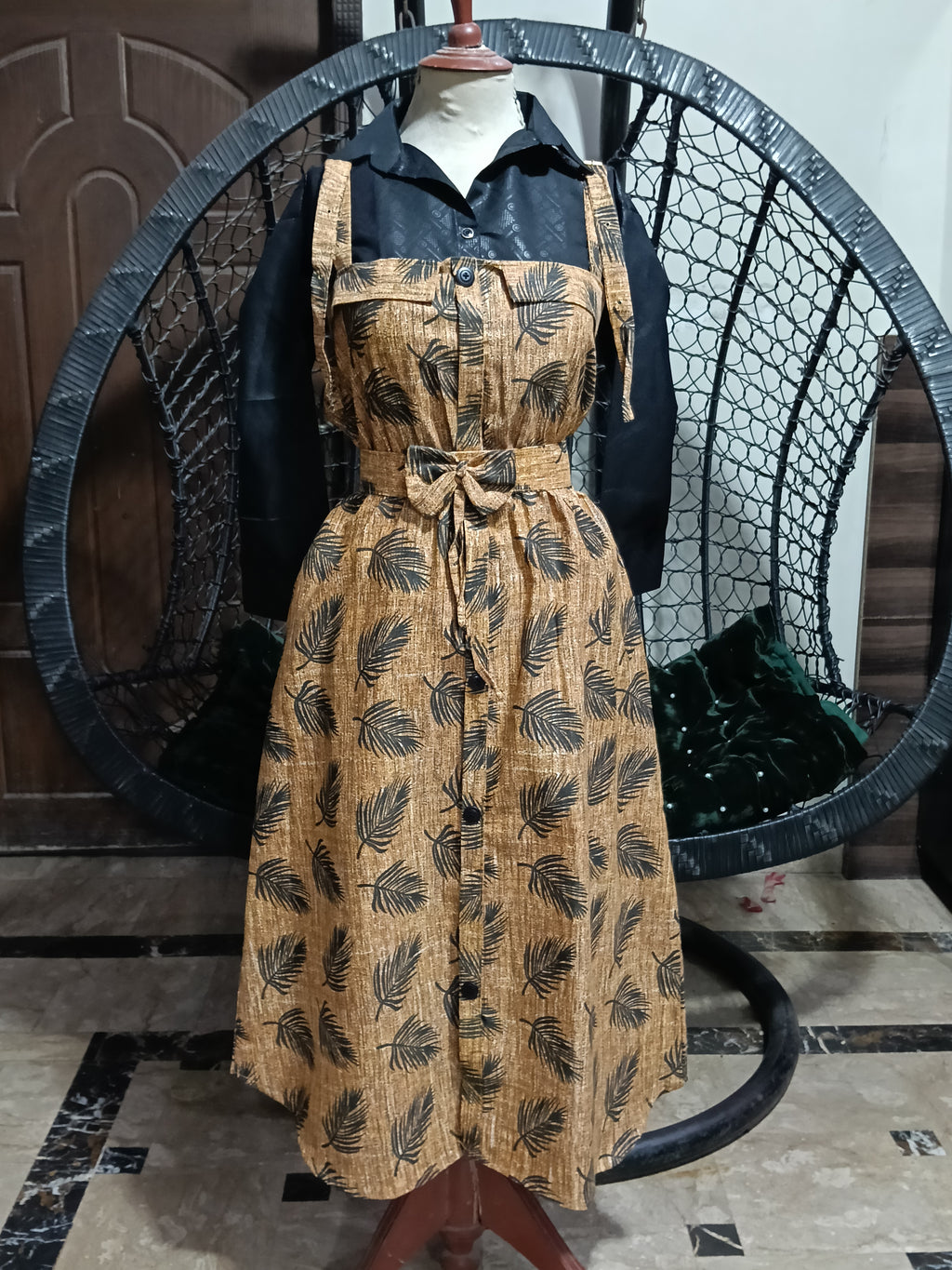 50% Off Reet Rawaj special Winter stuff khaddar Romper style Maxi