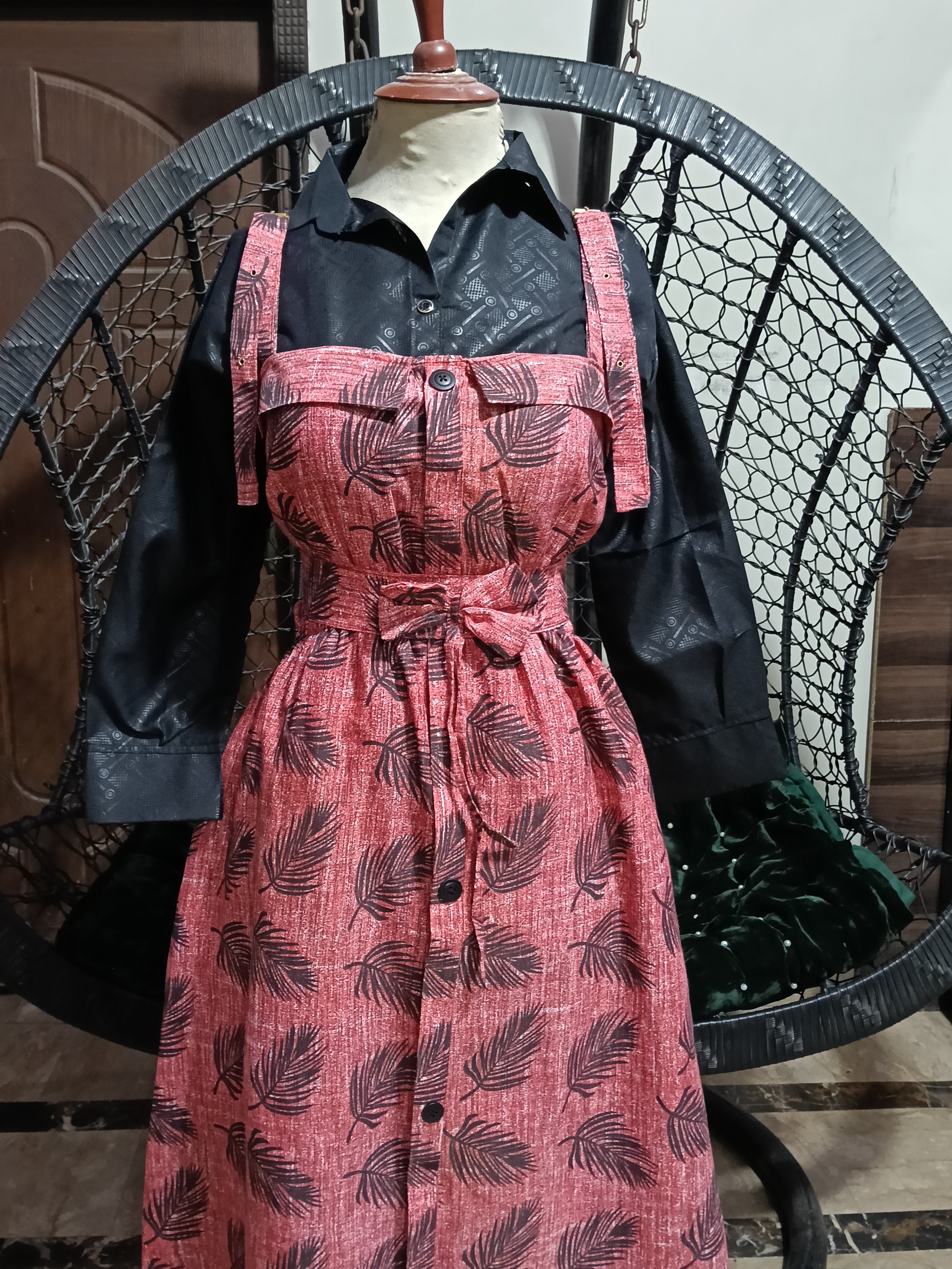 50% Off Reet Rawaj special Winter stuff khaddar Romper style Maxi