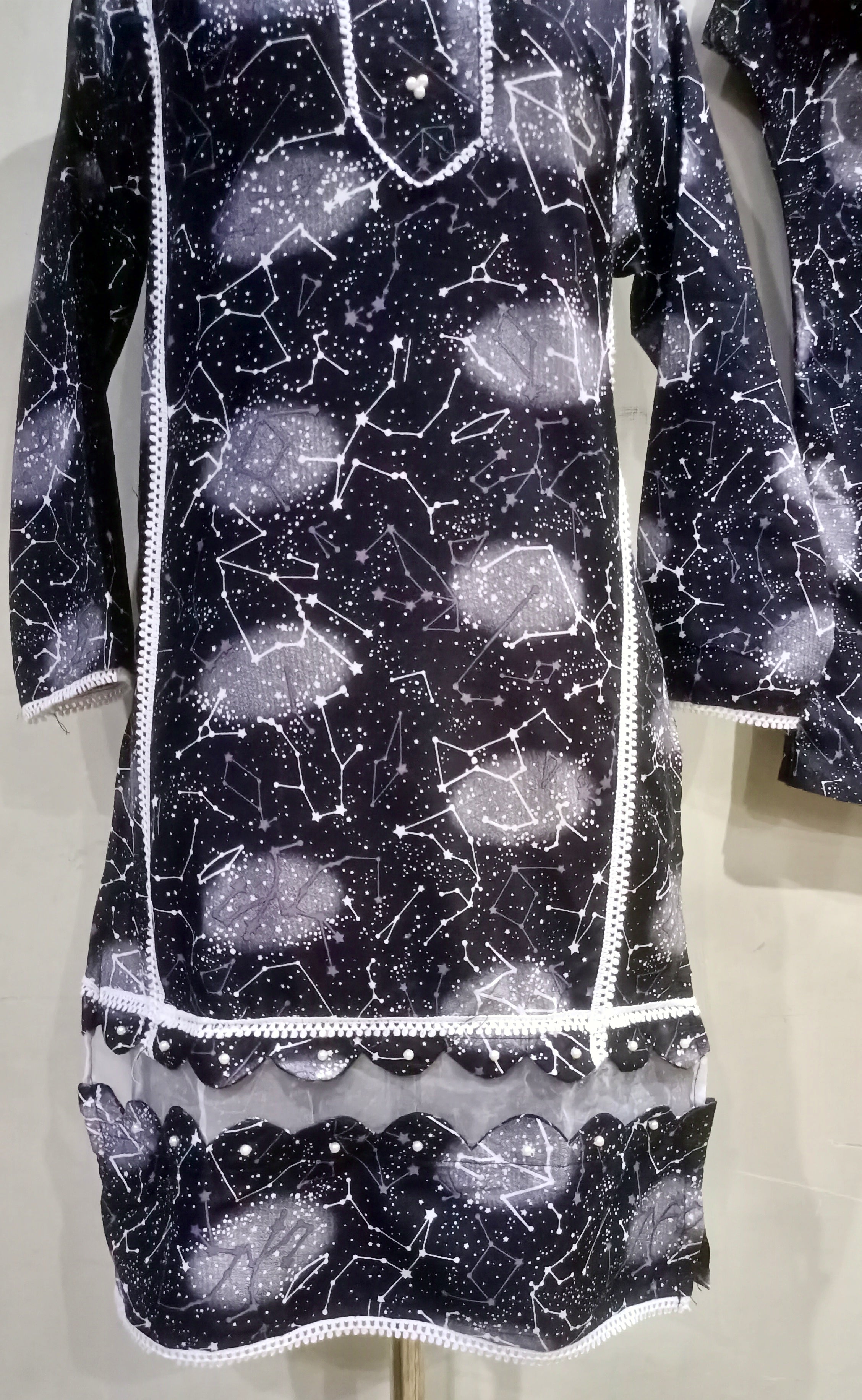 Floral –poly cotton digital print cutwork tishu pach Co-Ords 2Pc Set 🌸