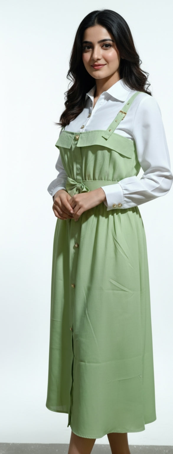 50% off Trendy Elegance Western style Romper maxi Grip Fabric